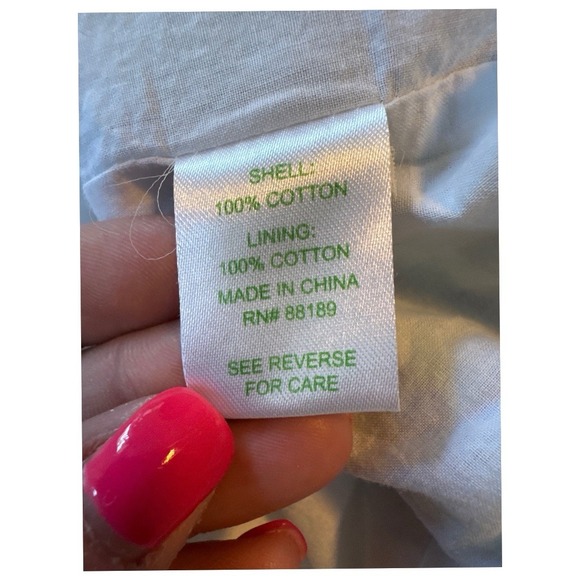 Lilly Pulitzer Bee In Your Bonnet Blue Floral Strapless Dress 0 - Picture 6 of 7